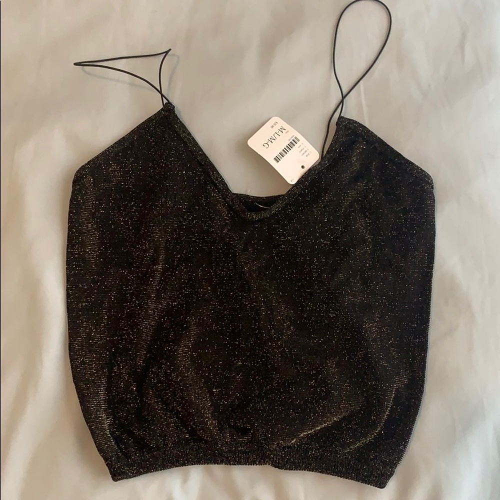 Free People Black Cami